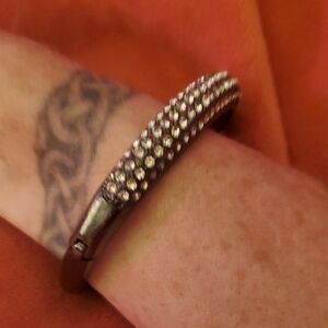 Elegant Silver Bling Bracelet Bought At Macys